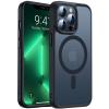 Torras iPhone 13 Pro Max (6.7") Guardian Magnetic Case - Black MagSafe Compatible - Translucent Slim Torras iPhone 13 Pro Max (6.7") Guardian Magnetic Case - Black MagSafe Compatible - Translucent Slim