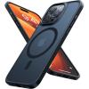 Torras iPhone 15 Pro (6.1") Guardian Magnetic Case - Black MagSafe Compatible - Translucent Slim Torras iPhone 15 Pro (6.1") Guardian Magnetic Case - Black MagSafe Compatible - Translucent Slim