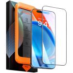 Torras iPhone 16 (6.1") Premium Tempered Glass Screen Protector - Clear , Include Installation Kit, Easy to Apply, 9H+ Military-Grade Protection (1Pack)