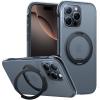 Torras iPhone 16 Pro Max (6.9") Ostand R Air Case - Black MagSafe Compatible, Air Cushions Design, Slip-Resistant, 360 Spin Torras iPhone 16 Pro Max (6.9") Ostand R Air Case - Black MagSafe Compatible, Air Cushions Design, Slip-Resistant, 360 Spin
