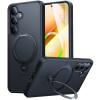 Torras Galaxy S25+ 5G Ostand Spin Case - Black All in One: Magnetic / Stand / Ring Holder - 360 Spin Torras Galaxy S25+ 5G Ostand Spin Case - Black All in One: Magnetic / Stand / Ring Holder - 360 Spin