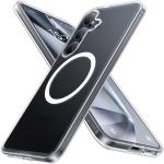 Torras Galaxy S25 5G Diamond-Mag Case - Clear MagSafe Compatible - Diamond Clear