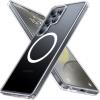 Torras Galaxy S25 Ultra 5G Diamond-Mag Case - Clear MagSafe Compatible - Diamond Clear Torras Galaxy S25 Ultra 5G Diamond-Mag Case - Clear MagSafe Compatible - Diamond Clear