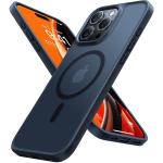 Torras iPhone 16 Pro Max (6.9") Guardian Magnetic Case With Camera Button - Black MagSafe Compatible - Translucent Slim