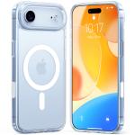 Torras iPhone Air (6.5") 2025 Guardian Magnetic Case - Clear , Full Camera Control Button Coverage, Fit for MagSafe, Military Grade Drop Protection, Slim Profile & Secure Grip, includes Exclusive Detachable 3-Color Buttons