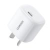 UGREEN 40394 Mini Smart Charger 20W USB-C AC Adaptor Wall Charger Smart Charge PD Fast Charger Block - Compatible with iPhone 15/15 Plus/15 Pro/15 Pro Max/14/13/12/11 / Galaxy S23 / Pixel 7 / iPad Mini/Pro / Airpods Pro 2 UGREEN 40394 Mini Smart Charger 20W USB-C AC Adaptor Wall Charger Smart Charge PD Fast Charger Block - Compatible with iPhone 15/15 Plus/15 Pro/15 Pro Max/14/13/12/11 / Galaxy S23 / Pixel 7 / iPad Mini/Pro / Airpods Pro 2