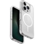 Uniq iPhone 16 Pro (6.3") Combat Case - Lume-White Magsafe Compatible - Military Grade Drop Protection - 5H Scratch-Resistance with 360 degree Impact Bumper