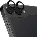 Uniq Galaxy Z Flip6 Aluminium Camera Lens Protector - Black Ultra-Slim Fit - HD Clarity - Scratch-Resistant - Anti-Fingerprint - Bubble-Free Installation