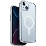 Uniq iPhone 15 Plus (6.7") Combat Case - White Magsafe Compatible - Military Grade Drop Protection - 5H Scratch-Resistance with 360 Degree Impact Bumper