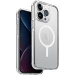 Uniq iPhone 15 Pro Max (6.7") Combat Case - White Magsafe Compatible - Military Grade Drop Protection - 5H Scratch-Resistance with 360 degree Impact Bumper