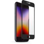 Uniq iPhone SE (2022) Optix Vivid Tempered Glass Screen Protector - Clear 9H Tempered Glass - Ultra HD Pixel Display - Up to 1.8m Impact Tested - Oleophobic Anti-Fingerprint Coating - Anti-Dust Filter Protection - DustRepel Anti-Static Surf
