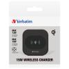 Verbatim 66597 Essentials Wireless Charger 15W - Space Grey Verbatim 66597 Essentials Wireless Charger 15W - Space Grey