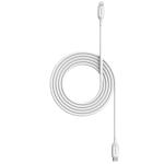 ZAGG Mophie Essential USB-C to Lightning Cable - 2m - White TPE Material