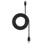 ZAGG Mophie Essential USB-A to USB-C Cable - 2m - Black TPE Material