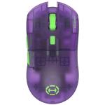 Edifier HECATE G3M Pro Tri-Mode Wireless Gaming Mouse - Transparent Purple PAW3395 - Silent Click Mode - 63g - Battery Life upto 70 hours - Ultra-Low Latency 1ms 2.4GHz Wireless - Bluetooth Ready - USB-C