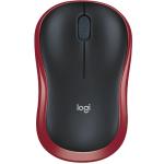 Logitech M185 Wireless Mouse - Swift Red