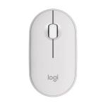 Logitech Pebble Mouse 2 - Tonal White