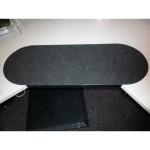 Metro 76BRDP DESK BRIDGE 800 X 290 D END STD METRO