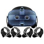 HTC VIVE Cosmos Virtual Reality Kit (Includes Headset & 2 Sets of Wireless Controllers) - 2880 x 1700 Total Resolution, 90Hz Refresh Rate,