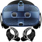 HTC VIVE Cosmos with Wireless Adapter, includes Headset Virtual Reality Kit & two Wireless Controllers - 2880 x 1700 Total Resolution, 90Hz Refresh Rate