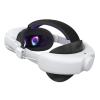 Kiwi Design For META Oculus Quest 2 Comfort Battery Head Strap White Colour Battery Pack Replacement for Elite Strap, Enhanced Side Straps, Quieter Rear Fit Wheel, Adjustable Silicone Strip, Adjustable Fastener Kiwi Design For META Oculus Quest 2 Comfort Battery Head Strap White Colour Battery Pack Replacement for Elite Strap, Enhanced Side Straps, Quieter Rear Fit Wheel, Adjustable Silicone Strip, Adjustable Fastener
