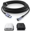 Kiwi Design For META Oculus Quest 2/3/3S/ Pico 4 Link Cable 16FT / 5M Long Black Colour with Cable Clip Accessories - Enhanced Support Kiwi Design For META Oculus Quest 2/3/3S/ Pico 4 Link Cable 16FT / 5M Long Black Colour with Cable Clip Accessories - Enhanced Support