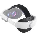 Kiwi Design For META Oculus Quest 3/3S Comfort Head Strap White Colour