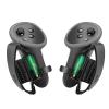 Kiwi Design For META Oculus Quest 3/3S G4 Pro Performance Controller Grips with Battery Opening - Black Kiwi Design For META Oculus Quest 3/3S G4 Pro Performance Controller Grips with Battery Opening - Black