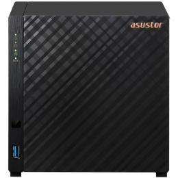 Asustor AS1104T 4-Bay NAS, Quad Core  1.4GHz, 1GB RAM, 1x 2.5G/1GbE LAN, 2x USB3.2 Type-A, 3 Years Warranty