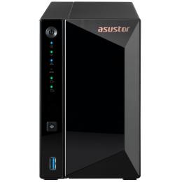 Asustor Drivestor 2 Pro Gen2 AS3302T v2 2-Bay NAS, Quad Core , 2GB RAM, 1x 2.5G/1GbE LAN, 3x USB3.2 Type-A, 3 Years Warranty