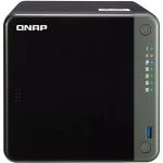 QNAP TS-453D-4G Business Mid-End 4-Bay NAS Server Quad Core Celeron J4125 2GHz, 4GB RAM (8GB Max) , 2x 2.5GbE LAN, PCIe Expansion Slot, 2x USB3.2 Gen1, 1x HDMI 2.0, 3 Years Warranty, Come with 8 Camera License
