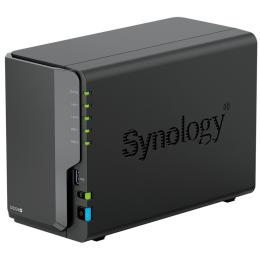Synology DiskStation DS224+ 2-Bay NAS Server, Intel Celeron Quard Core 2GB RAM (6GB Max), 2x GbE, 2x USB3.2, 2 Years Warranty