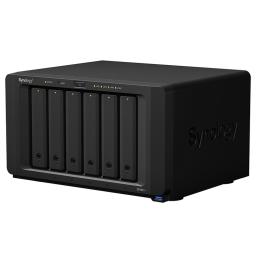 Synology DiskStation DS1621+ 6-Bay NAS Server, Quad Core Ryzen V1500B 2.2GHz, 4GB RAM, 2x M.2 2280 NVMe Slot, 4x GbE, 2x eSATA, 3x USB3.2 Gen1, 1x PCIe Expansion Slot, 3 Years Warranty