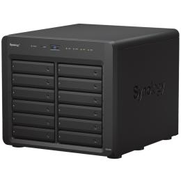 Synology DiskStation DS2422+ 12-Bay NAS Server, AMD Ryzen V1500B Quad- Core 2.2 GHz, 4GB DDR4 ECC SODIMM (Upto 32GB), 2x USB 3.2, 1x Expansion Port, 4X 1GbE RJ-45. 3 Years Warranty