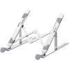 Nulaxy A2 Aluminum Laptop Stand - Silver, 7-Angles Height, Compatible with 10"-17" Apple MacBook / Laptops Nulaxy A2 Aluminum Laptop Stand - Silver, 7-Angles Height, Compatible with 10"-17" Apple MacBook / Laptops