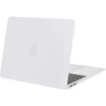 Matte Rubberized Hard Case Shell Cover for 16" MacBook Pro (2021-2023) - Clear Matte White for Model A2991 A2780 A2485 with M2 Pro / M2 Max / M1 Pro / M1 Max Chip
