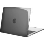 Apple 13.6" MacBook Air (2022) Rubberized Hard Shell Case Cover - Crystal Black, For Models: A2681 with M2 Chip