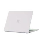 Matte Rubberized Hard Shell Case Cover for Surface Laptop Go 1/2/3 12.4" (2020-2022) - Matte White for Models: 2013/1943
