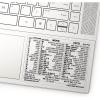 Microsoft Word/Excel (for Windows) Reference Keyboard Shortcut Sticker - Clear, No-Residue Adhesive (1 PCS) Microsoft Word/Excel (for Windows) Reference Keyboard Shortcut Sticker - Clear, No-Residue Adhesive (1 PCS)