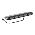 Belkin Connect Universal USB-C 11 in 1 Pro Dock Seamless dual extended display compatibility for MacBook M1 / M2 / M3 ( Require Sillicon Motion SM76x Driver  )  https://www.siliconmotion.com/download/3Xf/a/index.html