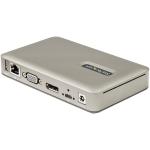 StarTech.com DKM30CHDPD USB-C Dock - DisplayPort 4K 30Hz or VGA - 65W Power Delivery Pass-Through Charging - 4-Port USB 3.1 Gen 1 Hub - Universal Laptop Docking Station with Ethernet