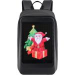 BIOSLED LOY B-Max Programmable LED Display Backpack - Support DIY text, picture & animation display 96x128 Dot Matrix  - Commute use