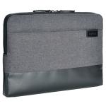 EVOL Uluru 13.3" Heather / Poly Coated Canvas Laptop Sleeve - Dark Grey