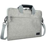 EVOL Allure 15.6" Nylon Laptop Briefcase - Silver