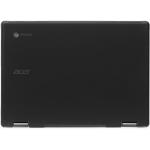 Mcover Hard Shell Case for 11.6" Acer Chromebook Spin 511 R752T Series - Black