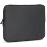 Rivacase Sleeve for 13.3 inch Notebook / Laptop (Grey) Suitable for Ultrabook