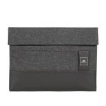 Rivacase Lantau Laptop Sleeve for 13.3" Laptops - Black Suitable for MacBook / Ultrabook