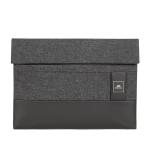 Rivacase Lantau Sleeve for 13.3 inch Notebook / Laptop (Black) Suitable for Macbook / Ultrabook