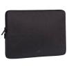 Rivacase Suzuka Laptop Sleeve for 14" Notebook - Black with Water Resistant Fabric Rivacase Suzuka Laptop Sleeve for 14" Notebook - Black with Water Resistant Fabric