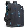 Rivacase Borneo Gaming Backpack for 15.6"-17.3" Laptops - Black with Water-Resistant Fabric Rivacase Borneo Gaming Backpack for 15.6"-17.3" Laptops - Black with Water-Resistant Fabric